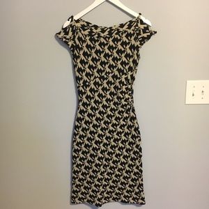 Diane Von Furstenburg Houndstooth Dress